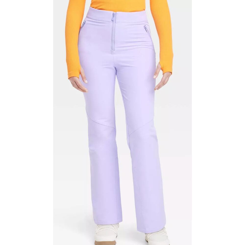 Women's Slim Snowsport Pants - All In Motion, NWT, Large, Lilac, Fits like XL